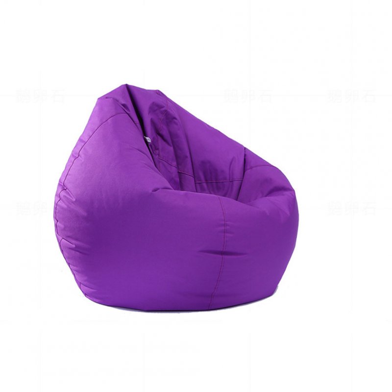 Stuffed Solid Color Oxford Chair Cover