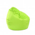 Waterproof Stuffed Animal Storage/Toy Bean Bag Solid Color Oxford Chair Cover Large Beanbag(filling is not included) green_60X65CM