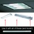 White LED light tube for use as a replacement for standard 2 foot long fluorescent T8 tubes  Our 12 watt model produces an ultra bright white color of light   
