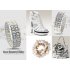 White Japanese Style LED Watch   LED Wrist Watch