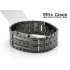White LED Metal Bracelet Watch