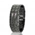 White LED Metal Bracelet Watch