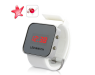 Mirror LED Watch with Rubber Strap