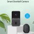 Wifi Video Doorbell Mini Wireless Home Security Protection Intercom Two way Audio Photo Recording Long Standby Doorbell Z20 gray