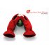 Winter Gloves with LED Light  Red  Medium 
