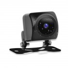 Wired AHD 720P HD Rear View Camera Infrared Night Video Recorder Black