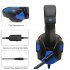 Wired Gaming Headset Headphone for PS4 Xbox One Nintend Switch iPad PC blue