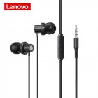 Original LENOVO Thinkplus Tw13 Wired Headset 3.5mm Stereo Bass Earphone Headset For Lenovo Z5 Z6 K5 K5s Pro Zuk Z2 Xiaomi Samsung Huawei black
