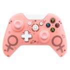 Wireless 2.4GHz Game Controller for <span style='color:#F7840C'>Xbox</span> One for PS3 PC Games Joystick <span style='color:#F7840C'>Gamepad</span> with Dual Motor Vibration Pink