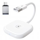Wireless Adapter for Carplay Wire Control to Wireless Dongle Box Plug Play
