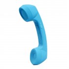 Wireless Bluetooth Retro Receiver Anti-radiation Telephone Handset External Microphone Call Accessories blue