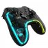 Wireless Bluetooth compatible Game Controller Rgb Colorful Transparency Gamepad Compatible For Android ios pc ns Host p4 p3 Host black transparent