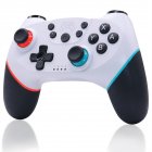 Wireless Bluetooth-compatible  Gamepad Game Joystick Controller Compatible For Switch Pro Console white left red right blue