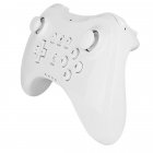 Wireless Classic Pro Controller Joystick <span style='color:#F7840C'>Gamepad</span> for Nintend wii U Pro with USB Cable white