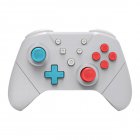 Wireless Gamepad For Nintend Switch Pro Controller have NFC Turbo 6-Axis Doublemotor 3D Game Joysticks white