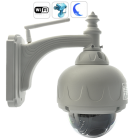 Wireless IP Security Camera with PTZ Control and Auto Iris Lens  Nightvision  WiFi  This is an affordable high tech surveillance solution for your property