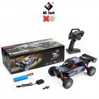 Wltoys 124018 60Km/h High Speed RC Car 1/12 Scale 2.4G 4WD RC Off-road Crawler RTR Electric RC Climbing Car Toy for Kids blue