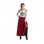 Women Fashion Oktoberfest Festival Costumes Beer Festival Stage Cosplay Suit Long _L