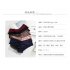 Women Fashion Panties Sexy Low waist Lace Underwear Simple Solid Color Ice Silk Briefs Breathable Underpants coffee color M