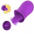 Women Silicone Sucking  Tongue Female Vibrator 10 Frequency Usb Charging Clitoris Stimulator G Spot Sex Toys Massage Tools Purple