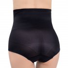 Women's Underpants High-waisted Hip-lifting Shaping Breathable Waist-binding Shaping Underwear black_L