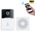 X3 Wireless Wifi Doorbell Night Vision Video Intercom Hd Camera Smart Home Security Monitor Visual Doorbell White