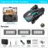 X6 Pro Mini Drone for Beginners 4k HD Camera Wifi Fpv RC Drones 120   Adjustable Lens Foldable 2 Camera 3 Batteries