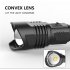XHP90 LED Flashlight Waterproof Zoom Torch with USB Input and Output Function LCD Display Camping Lamp Flashlight  without battery 