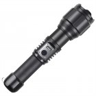 Xhp360 Mini Flashlight 5 Levels Telescopic Zoomable Super Bright Type-c Charging