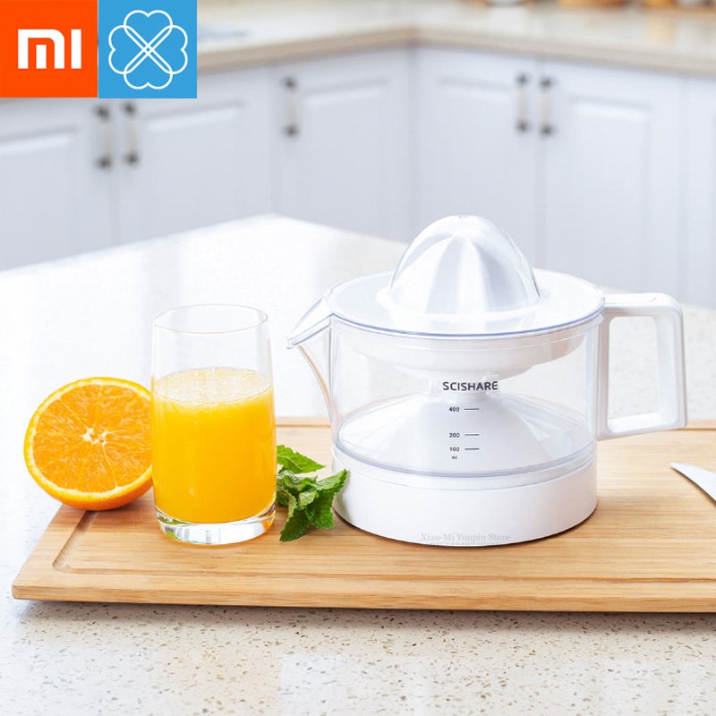 Original XIAOMI Mijia SCISHARE Electric Juicer Juice Maker Two-way Juice High Juice Rate Easy to Disassemble Clean White