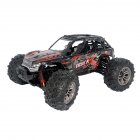 Xinlehong 9137 1/16 2.4G 4WD 36km/h RC Car W/ LED Light Desert Off-Road High Class Truck RTR Toy red