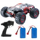 Xlf F17p 2.4g Remote Control 80km/h Full-scale Four-wheel Drive Off-road Vehicle 1:14 Bigfoot Brushless High-speed Car Rc  Model  Car Dual battery