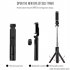 Xt 09 Smartphone Selfie  Stick Bluetooth compatible Control Adjustable Height Selfie Stick With Tripod Compatibility For Android 10 0 Above Ios black