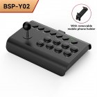 Y02 Arcade Fight Stick Joystick Phone Holder for PS4 Switch Console Controller