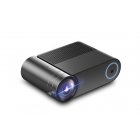 YG550 Portable LED Mini Projector Photography <span style='color:#F7840C'>Camera</span> Home Video 720P Recorder Comcorder Multifunction Home Projector black_regular version