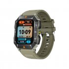 YK03 Smart Watch 1.83-inch Screen Fitness Smart Watch Heart Rate Blood Oxygen Sleep Monitor Waterproof Smart Watches green