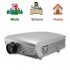 YPBPR S Video RCA Projector