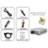 YPBPR S Video RCA Projector