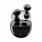 YYK-Q14 Wireless Earbuds In-Ear Stereo Earphones Noise Reduction Ultra-long Playtime Sport Headset For Cell Phone Computer Laptop black