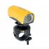 Yellow Mini Sports DVR Waterproof
