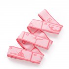 Yoga Stretch Resistance Bands Soft Non slip Multifunctional Weight Loss Fitness Elastic Band For Physical Therapy pink