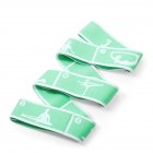 Yoga Stretch Resistance Bands Soft Non-slip Multifunctional Weight Loss Fitness Elastic Band For Physical Therapy green