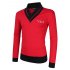 Yong Horse Men s Slim Fit Button V Neck Casual Long Sleeve T Shirts Fall Tops Red   black XL