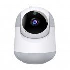 Yp21 1 Hd Wifi Remote Surveillance Camera Infrared Night Vision Lighting Two way Voice Intercom Monitoring Camcorder Us Plug White