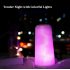 ZYS 3D Print Night Lamp USB Rechargeable LED Colorful Lights Home Decoration white