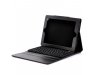 Black Leather Keyboard Case for iPad