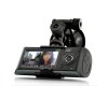 Dual Camera Car Blackbox DVR with GPS Logger and G-Sensor Dual Camera Car Blackbox DVR with GPS Logger and G-Sensor