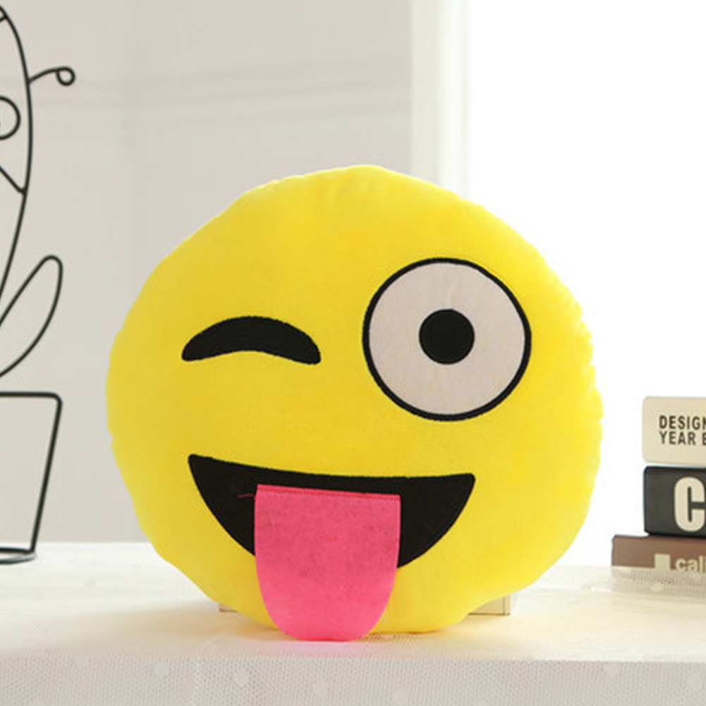 emoji stuffed pillows