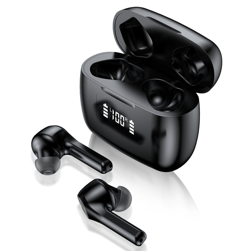 Bluetooth 5.0 Earphone Wireless Earbuds Headphone For Samsung iPhone Android IOS black