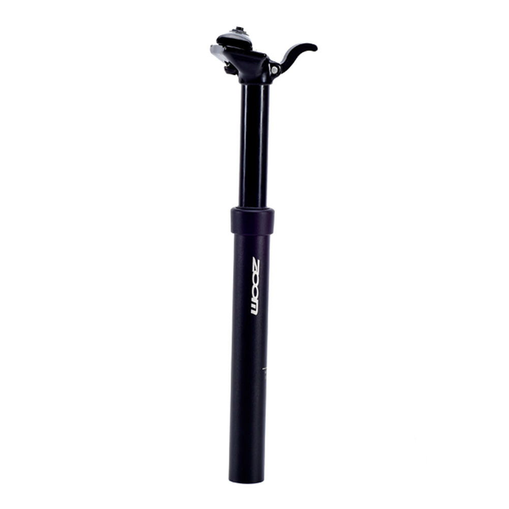 Height Adjustable Seatpost Dropper Post Bike Mtb External Routing Manual Control Seat Post 31.6 * 375mm black